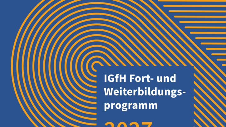 Programmheft IGfH Fort- und Weiterbildungsprogramm 2027
