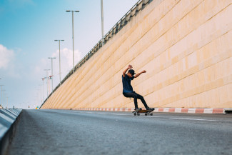 Jugendlicher Skater