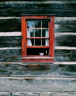 Rotes Fenster