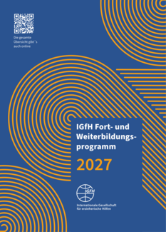 Programmheft IGfH Fort- und Weiterbildungsprogramm 2027