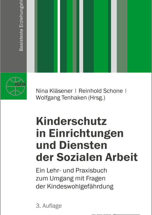 Cover Kinderschutz in Einrichtungen und Diensten der Sozialen Arbeit