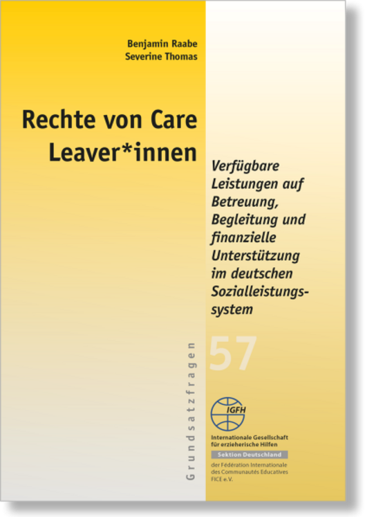 Cover- Rechte von Care Leaver*innen