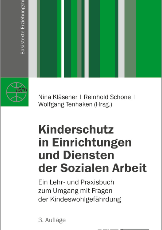 Cover Kinderschutz in Einrichtungen und Diensten der Sozialen Arbeit