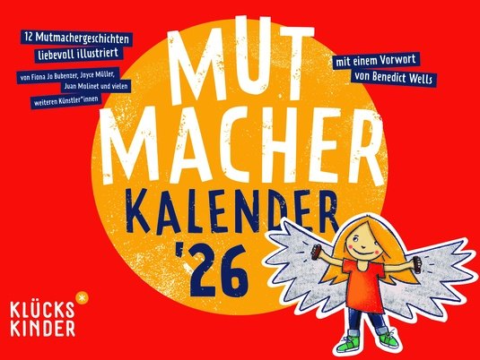 Cover des Mutmacher-Kalenders 2026